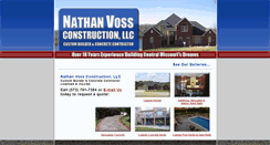 Desktop Screenshot of nathanvossconstruction.com